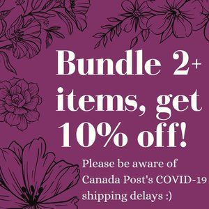 Bundle discount!